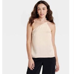 NWT A New Day Women's One Shoulder Tank Top